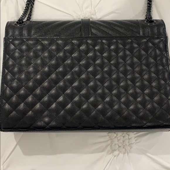 Saint Laurent Large Tri-Quilted Matelasse bag - Picture 4 of 13